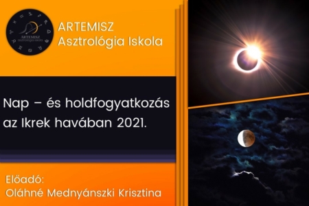 Nap és holdfogyyatkozás az Ikrek havában 2021 Artemisz Asztrológia Debrecen