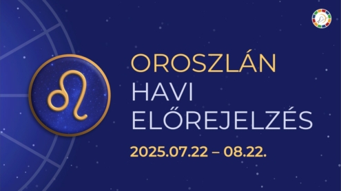 Oroszlán hava 2025 Artemisz Asztrológia Debrecen