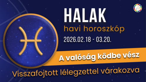 Halak hava 2026 Artemisz Asztrológia Debrecen