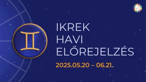 Ikrek hava 2025 Artemisz Asztrológia Debrecen