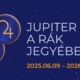 Jupiter a Rák csillagjegyben Artemisz Asztrológia Debrecen