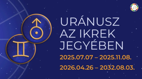 Uránusz az Ikrek csillagjegyben Artemisz Asztrológia Debrecen